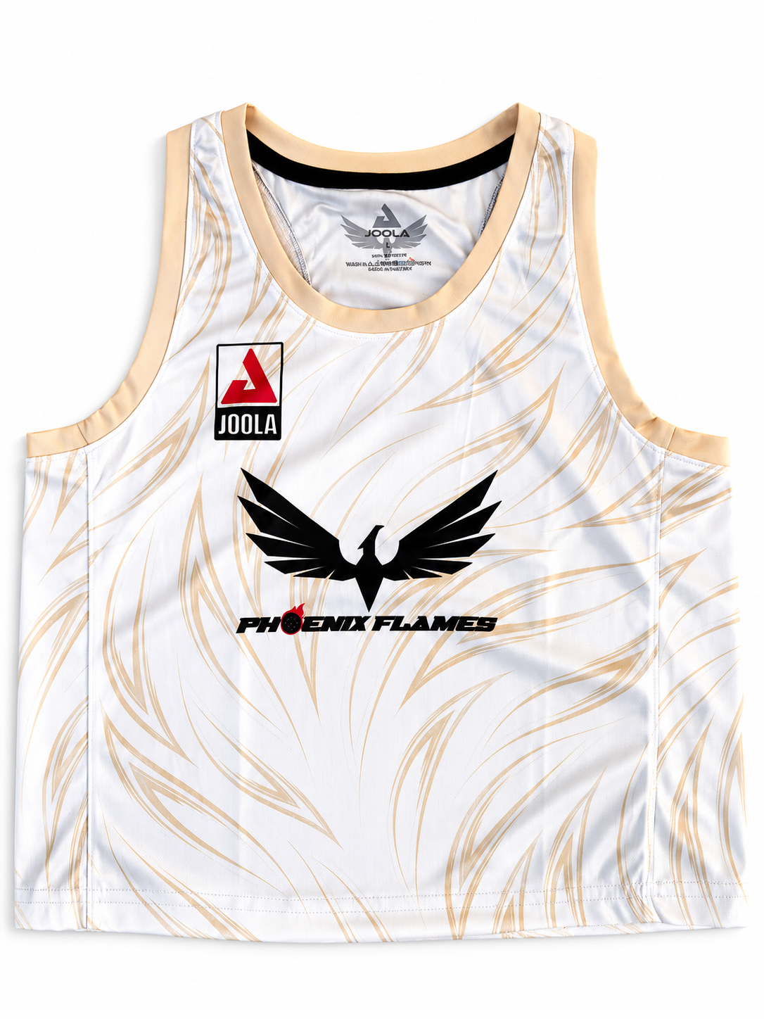 Phoenix Flames Women's Jersey Cropped Tank - White