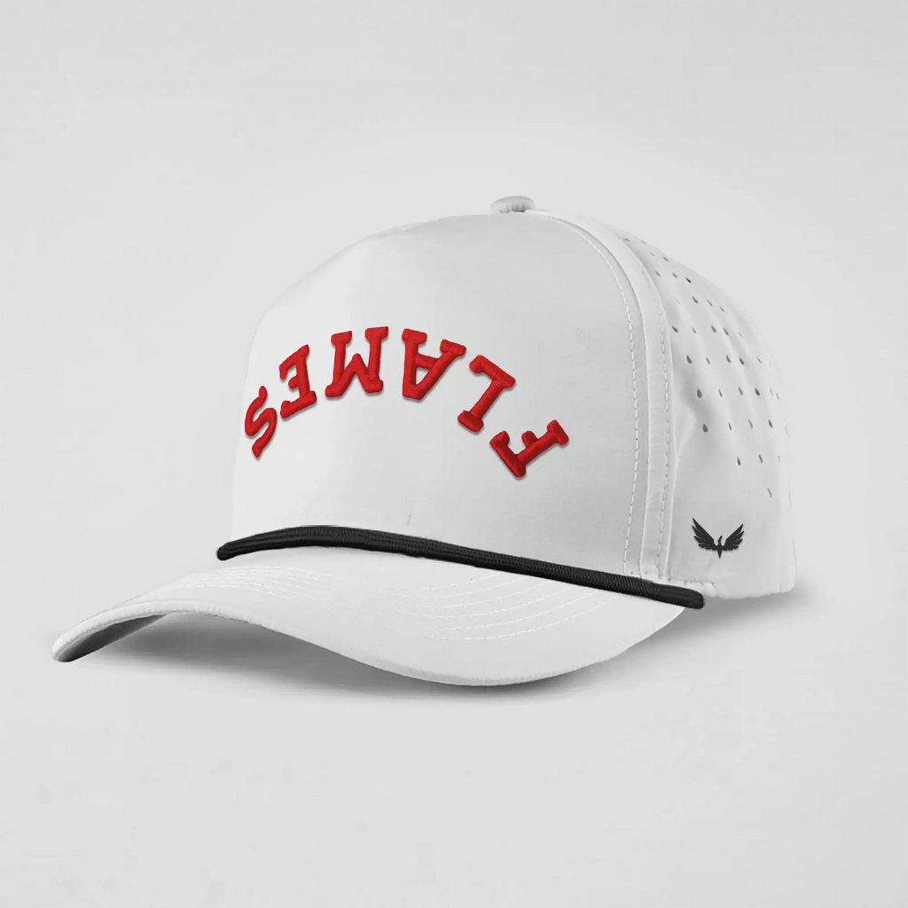Upside Down FLAMES Hat