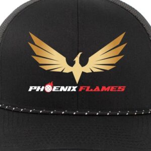 Phoenix Flames Black Rope Hat