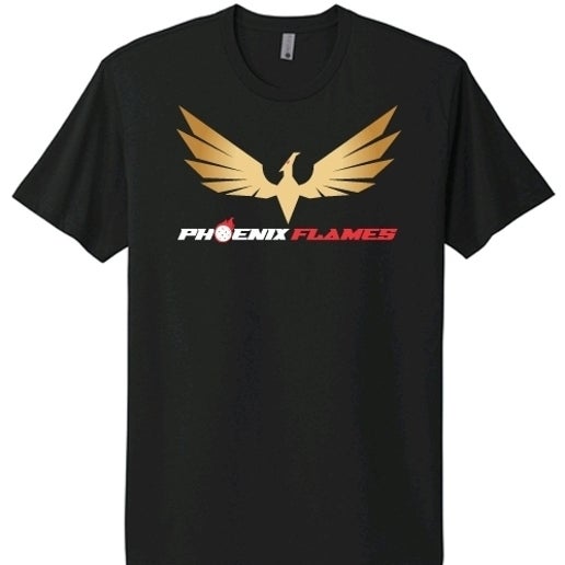 Phoenix Flames Black T-shirt