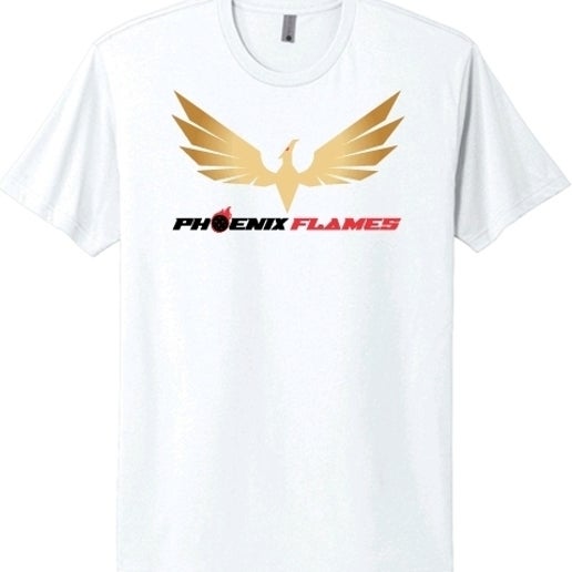 Phoenix Flames White T-shirt